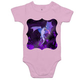 Purple Dragon AS Colour Mini Me Baby Onesie Romper