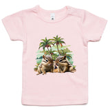 Beach Chipmunks AS Colour - Infant Wee Tee