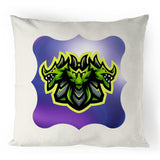 Green Hydra 100% Linen Cushion Cover