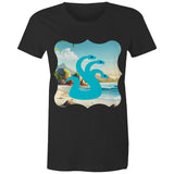 Beach Hydra AS Colour Women's Maple Tee