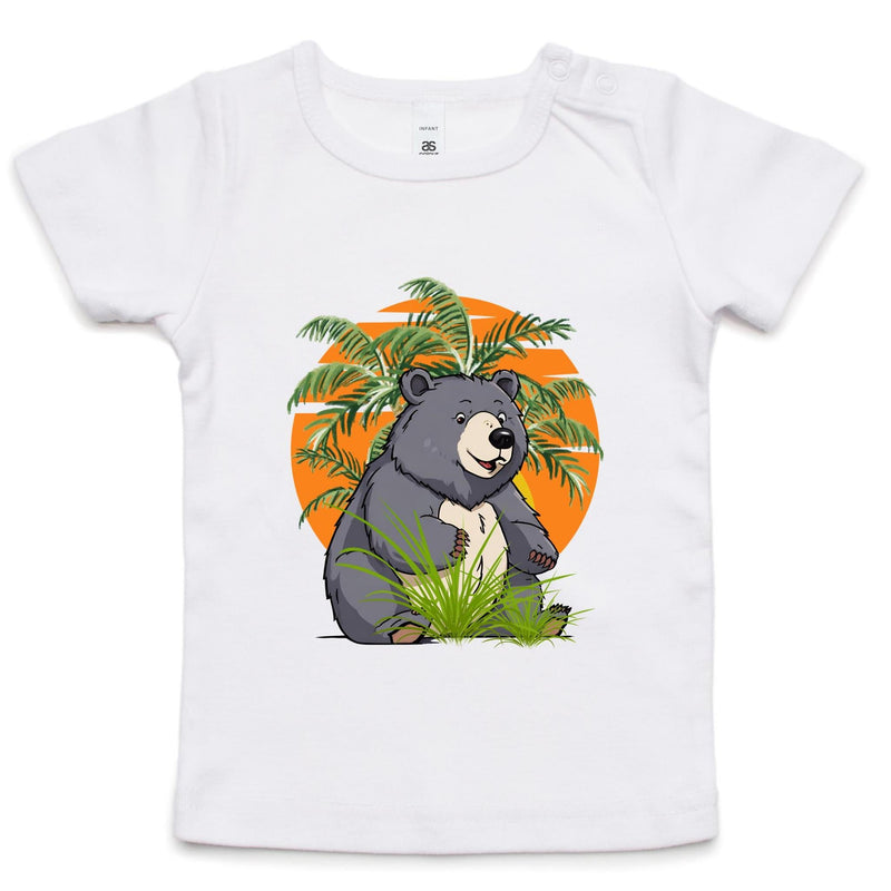 Bear AS Colour - Infant Wee Tee Ogo Merch