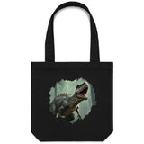 T Rex AS Colour - Carrie - Canvas Tote Bag