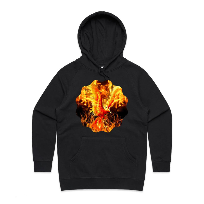 Flaming Phoenix AS Colour Women's Supply Hood Ogo Merch