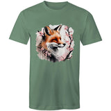 Fox and Tree AS Colour Staple - Mens T-Shirt