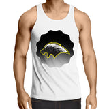 Honey Badger AS Colour Lowdown Mens Singlet Top