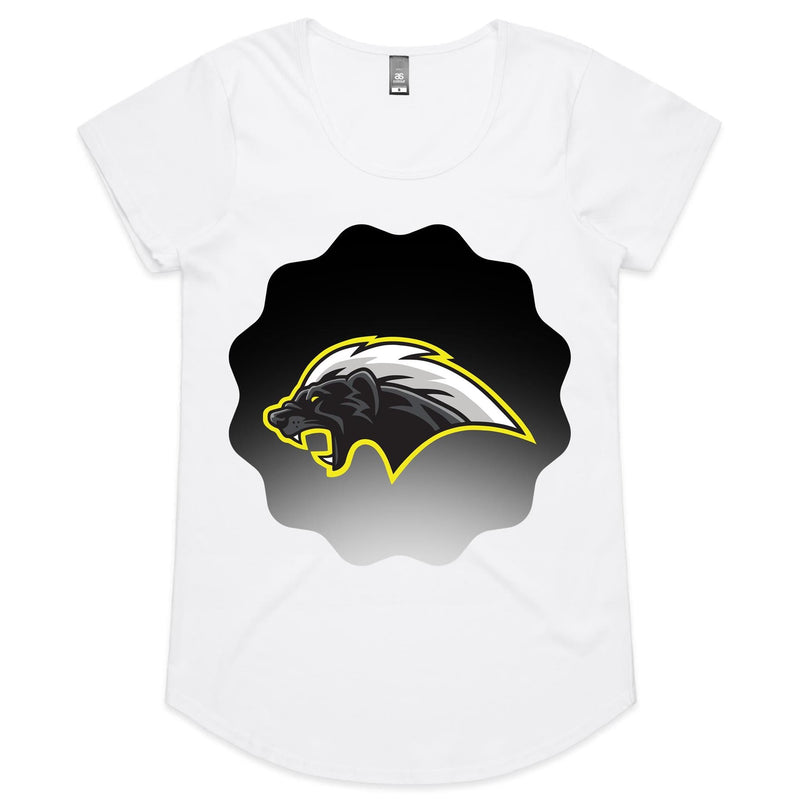 Honey Badger AS Colour Mali Womens Scoop Neck TShirt Ogo Merch