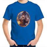 Flame Witch AS Colour Kids Youth T-Shirt