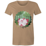 Forest Nine Tailed Fox Women's Maple Tee