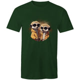 Meerkats in Jackets AS Colour Staple - Mens T-Shirt