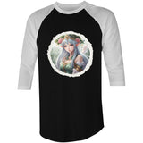 Framed Elf AS Colour Raglan - 3/4 Sleeve T-Shirt