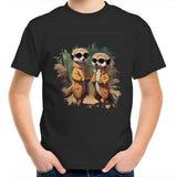 Cool Meerkats AS Colour Kids Youth T-Shirt