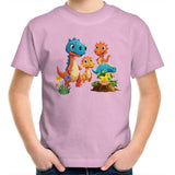 Dinosaur Babies AS Colour Kids Youth T-Shirt