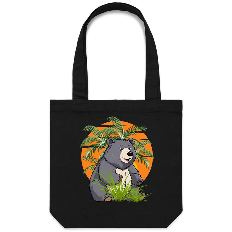 Bear AS Colour - Carrie - Canvas Tote Bag Ogo Merch