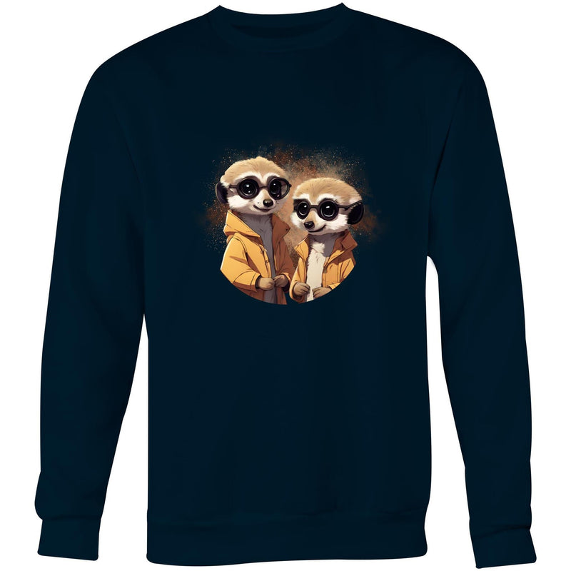 Meerkats in Jackets AS Colour United - Crew Sweatshirt Ogo Merch