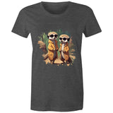 Cool Meerkats AS Colour - Women's Maple Tee