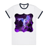 Purple Dragon AS Colour Staple Ringer Tee