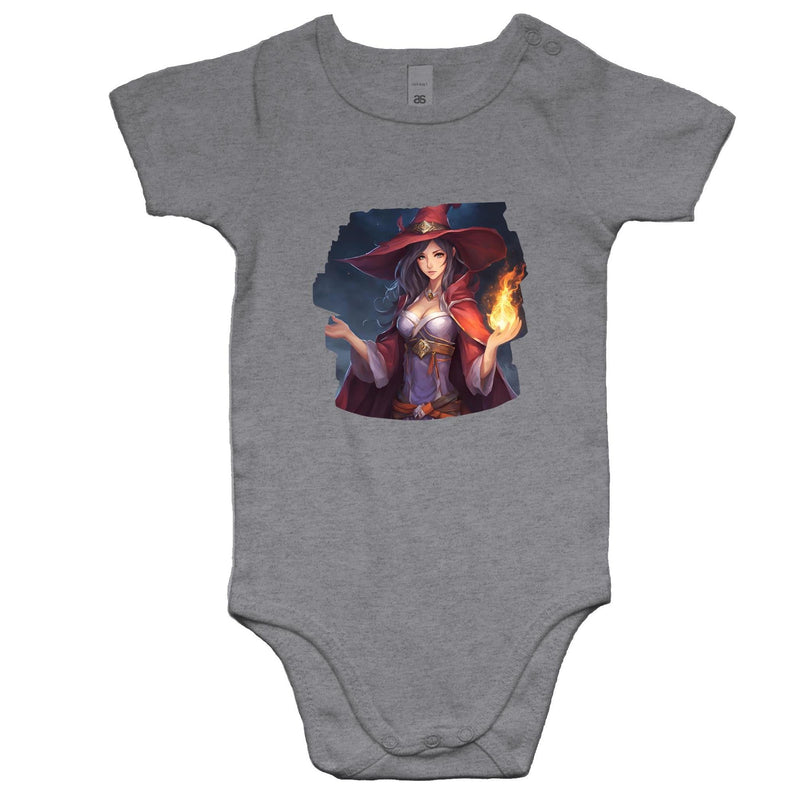 Witch AS Colour Mini Me - Baby Onesie Romper Ogo Merch