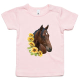 Sunflower Horse AS Colour - Infant Wee Tee