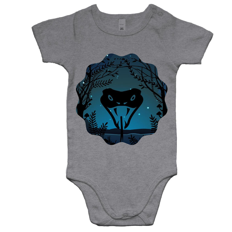 Snake Strike AS Colour Mini Me Baby Onesie Romper Ogo Merch