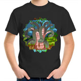 Swamp Hydra AS Colour Kids Youth TShirt