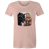 Panther and Elf AS Colour - Women's Maple Tee