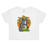 Bear AS Colour - Women's Crop Tee