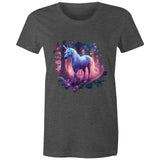 Pretty Unicorn AS Colour Women's Maple Tee