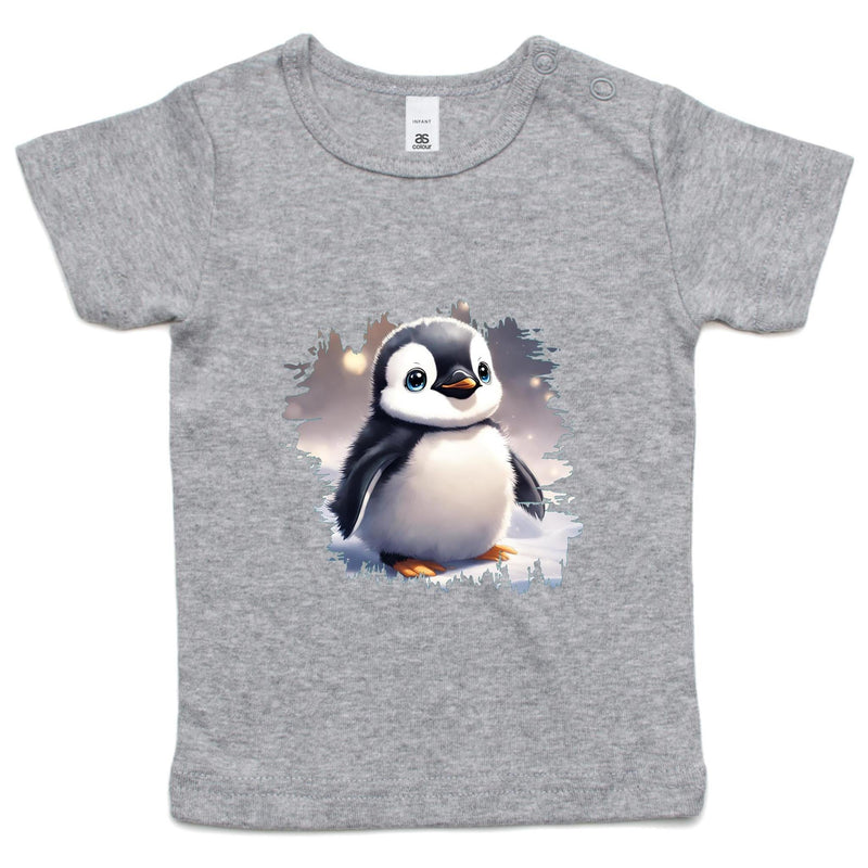 Penguin AS Colour Infant Wee Tee Ogo Merch