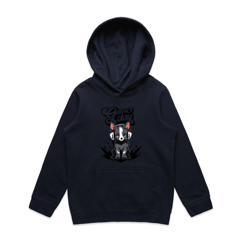 Game Day Pup AS Colour - Youth Supply Hood Ogo Merch