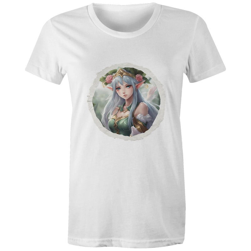 Framed Elf AS Colour - Women's Maple Tee Ogo Merch