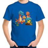 Dinosaur Babies AS Colour Kids Youth T-Shirt