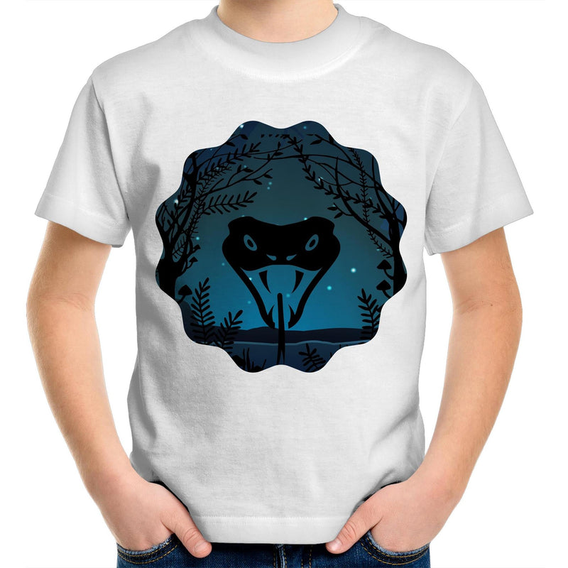 Snake Strike AS Colour Kids Youth TShirt Ogo Merch