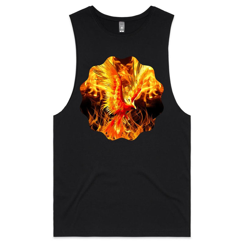 Flaming Phoenix Tank Top Ogo Merch