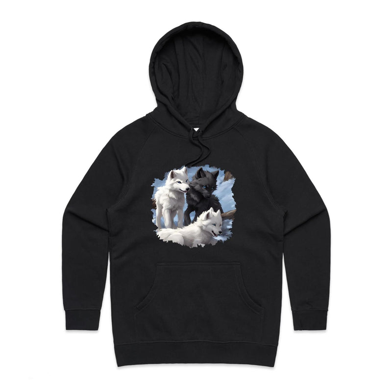 Three Wolves AS Colour Women's Supply Hood Ogo Merch
