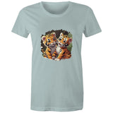 Baby Tigers AS Colour - Women's Maple Tee