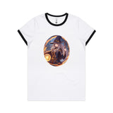 Flame Witch AS Colour Women's Ringer Tee