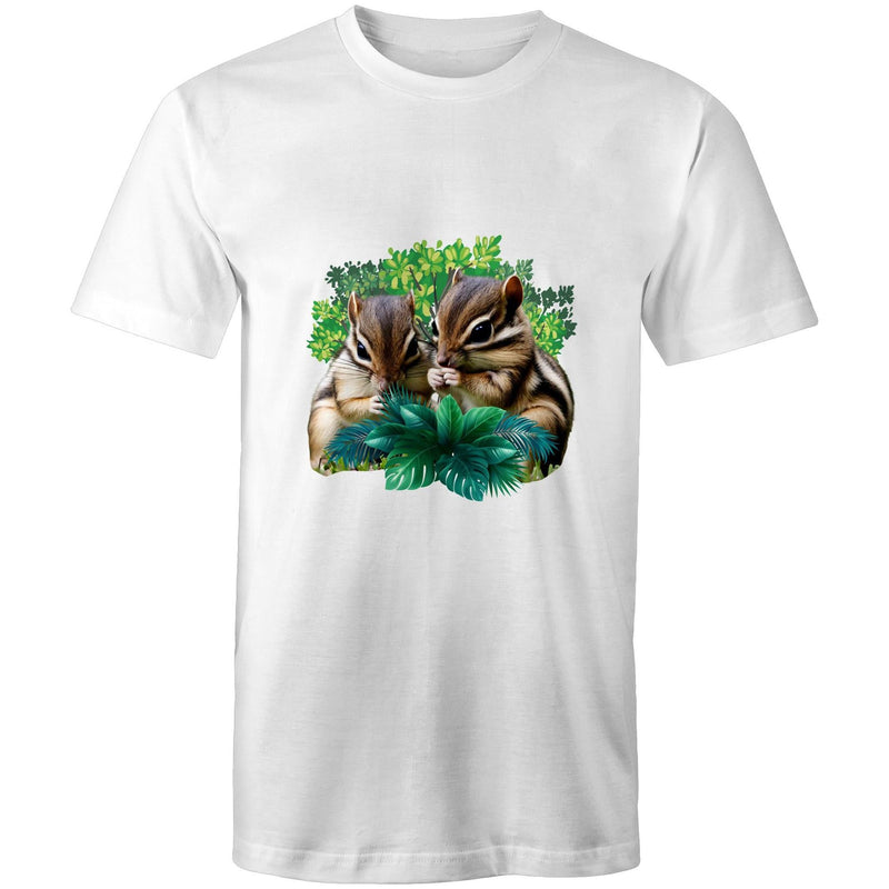 Cute Chipmunks AS Colour Staple - Mens T-Shirt Ogo Merch