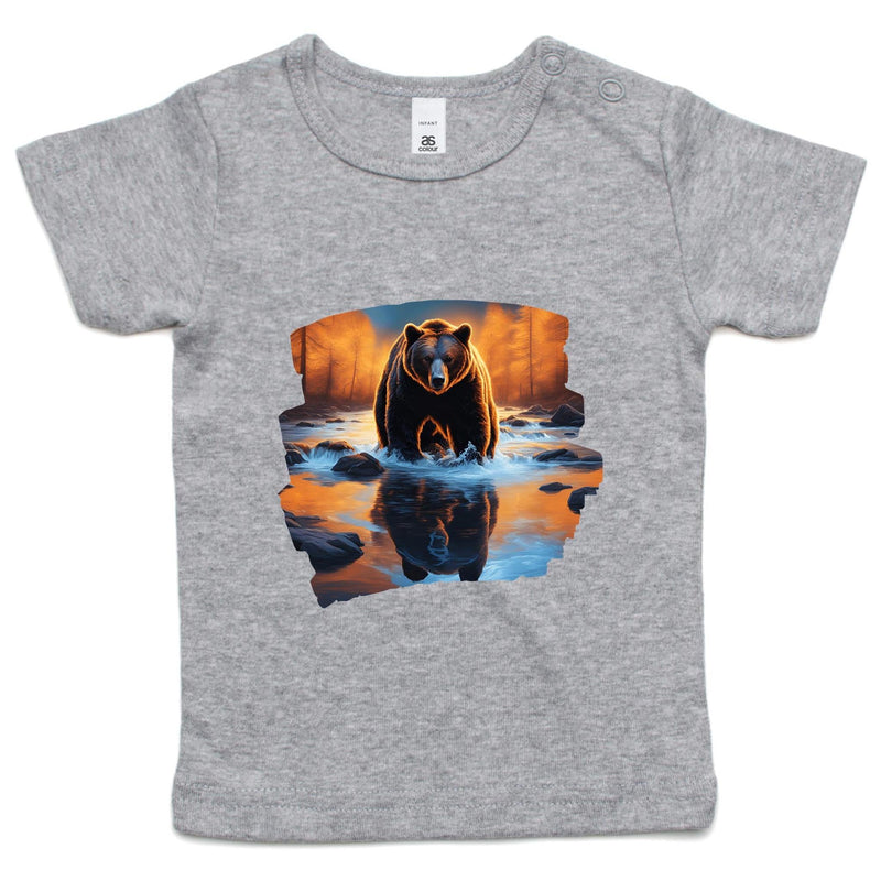 Water Bear AS Colour - Infant Wee Tee Ogo Merch
