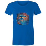 Dolphins AS Colour - Women's Maple Tee