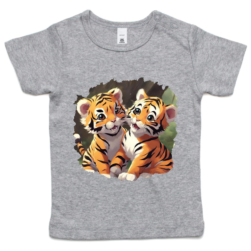 Baby Tigers AS Colour Infant Wee Tee Ogo Merch