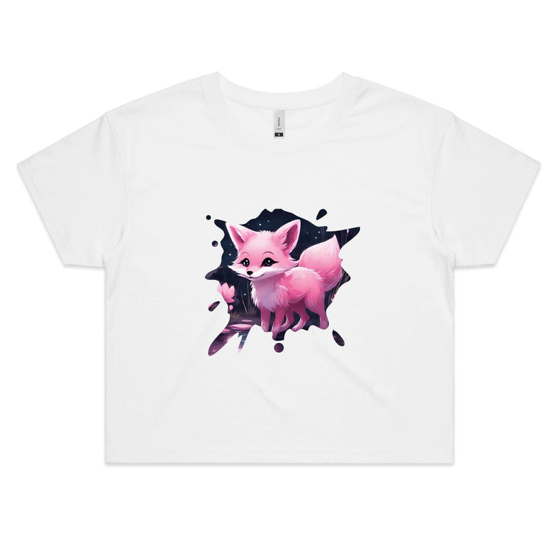 Fox AS Colour - Women's Crop Tee Ogo Merch