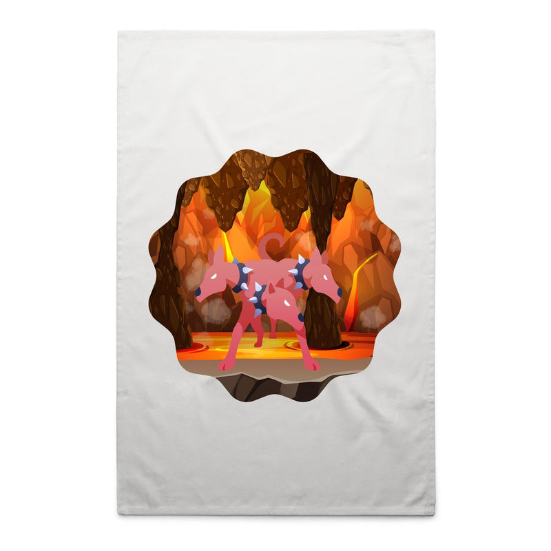 Lava Cerberus AS Colour Tea Towel Ogo Merch