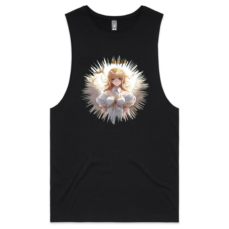 Angel Girl AS Colour Barnard - Mens Tank Top Tee Ogo Merch