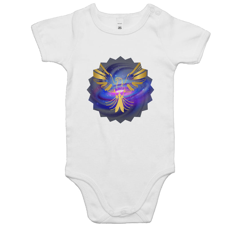 Gold Eagle AS Colour Mini Me - Baby Onesie Romper Ogo Merch