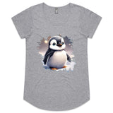 Penguin AS Colour Mali Womens Scoop Neck TShirt