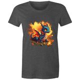 Baby Dragon AS Colour - Women's Maple Tee