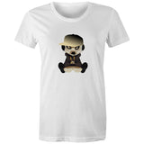 Meerkat in Cap AS Colour - Women's Maple Tee