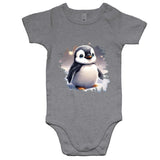 Penguin AS Colour Mini Me Baby Onesie Romper