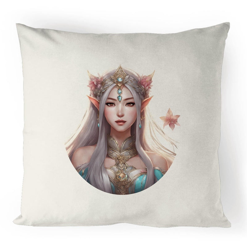 Mythical Elf 100% Linen Cushion Cover Ogo Merch