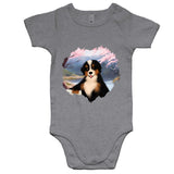 Dog AS Colour Mini Me Baby Onesie Romper